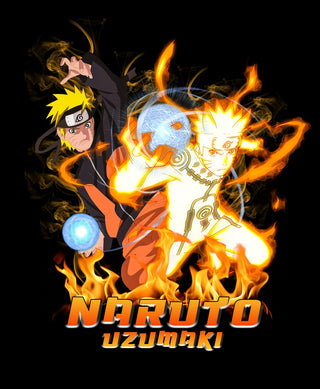 Naruto Uzumaki Backprint x Naruto x Oversized Hoodie Premium