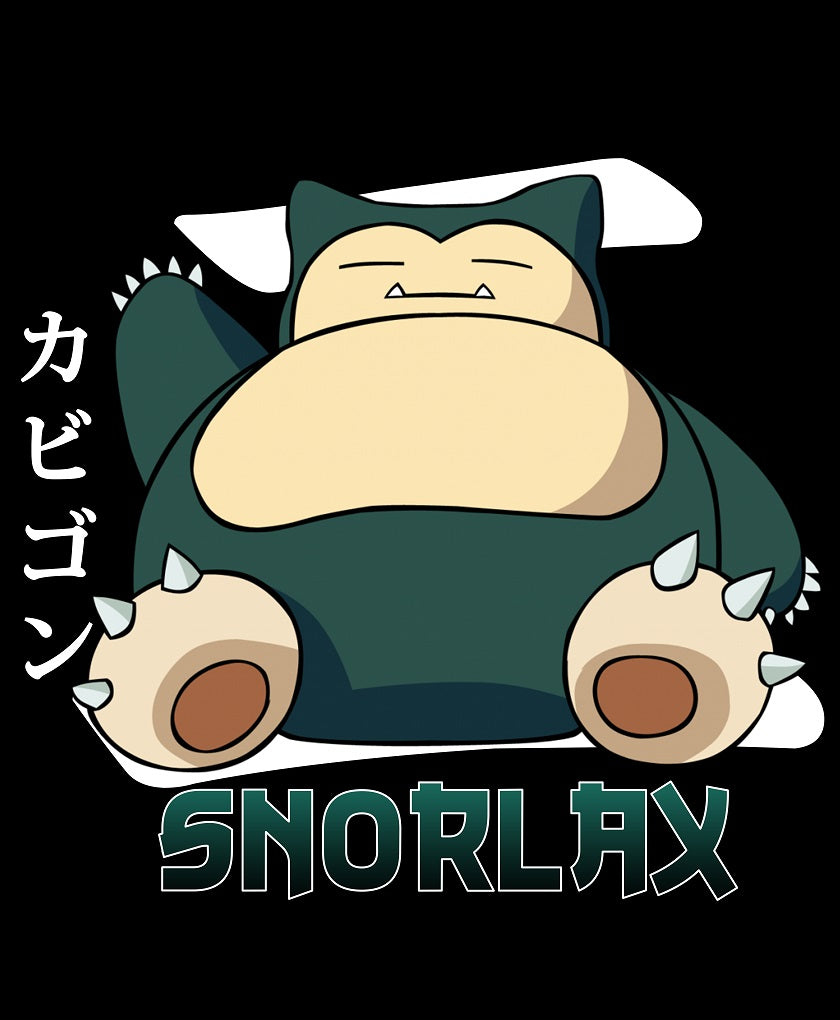 Snorlax x Pokemon x Basic Organic Premium Shirt