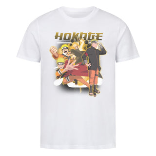 Naruto Hokage / Naruto / Exclusive Anime-Collection /  Basic Organic Premium Shirt Hero of the Hidden Leaf (木ノ葉隠れの英雄, Konohagakure no Eiyū, literally meaning: Hero of the Hidden Tree Leaves). He soon proved to be one of the main factors in winning the Fourth Shinobi World War, leading him to achieve his dream and become the village