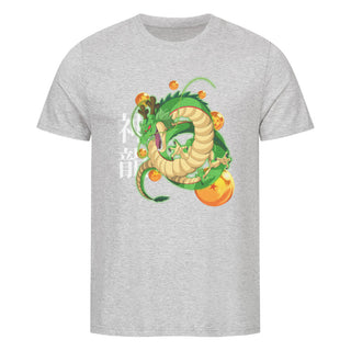 Shenlong / DBZ / Exklusive Anime-Kollektion /  Basic Organic Premium Shirt henlong, (simplified Chinese: 神龙; traditional Chinese: 神龍; pinyin: shén lóng, literally "god dragon" or "divine dragon", Japanese: 神竜 Shinryū) is a spiritual dragon from Chinese mythology who is the master of storms and also a bringer of rain