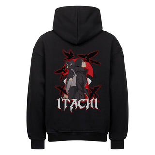 Itachi Uchiha Backprint / Naruto / Exclusive Anime-Collection / Oversized Hoodie Premium