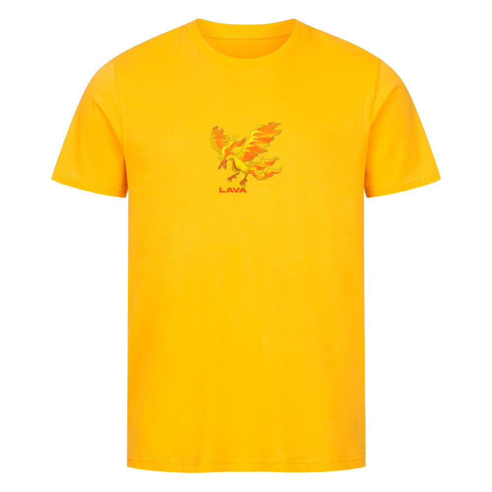 Lavados  x Pokemon x Premium Organic Basic Shirt Gelb  Lavados