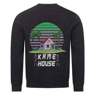 Kame House / DBZ /  Premium Organic Sweatshirt It appears as a playable battle stage in Dragon Ball Z Arcade, Dragon Ball Z: Shin Butōden, Dragon Ball Z: Taiketsu, Dragon Ball Z: Budokai Tenkaichi 2 and Dragon Ball Z: Budokai Tenkaichi 3. It is seen from a distance in the islands stage of Dragon Ball Z: Budokai Tenkaichi and the Supersonic Warriors series, and the beach outside Kame House is a battle stage in Dragon Ball Z: Buyū Retsuden. Kame House also appears in cutscenes