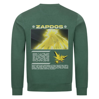 Zapdos / Pokemon /  Premium Organic Sweatshirt Als Legendäres Pokémon ist nur wenig über Zapdos