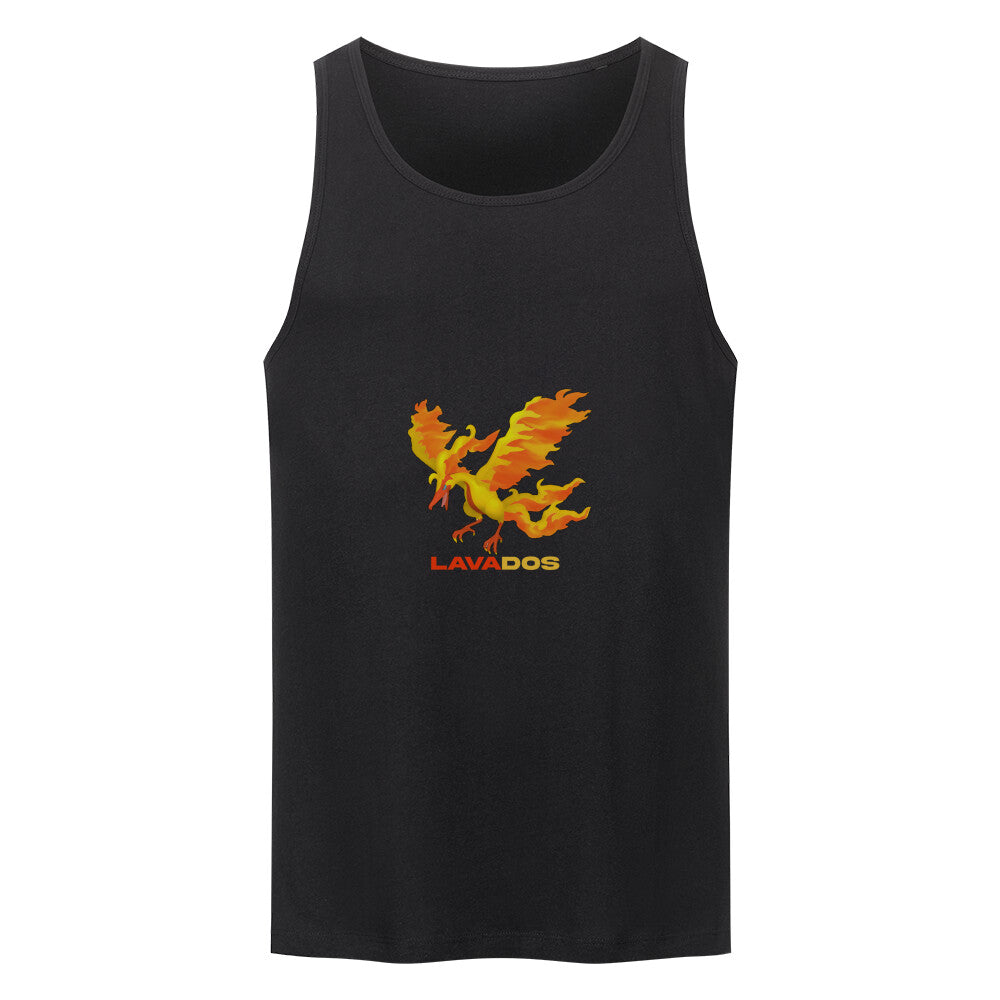 Lavados x Premium Organic Tanktop, Moltress Merch, Pokemon Merchandise,  Moltres sheds embers with every flap of its wings, creating a brilliant flash of flames. By dipping itself into the magma of an active volcano, this Pokémon can heal itself